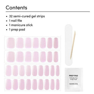 Dashing Diva Glaze Semi-Cured Gel Nail Polish Strips Unicorn Glaze 32ct