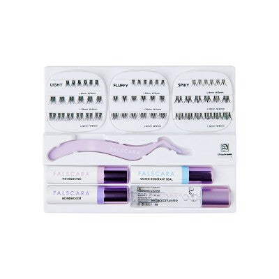 KISS Products Studio Lash Extension Kit 8-12mm Delicate Light Volume 54ct - Imperfect Box