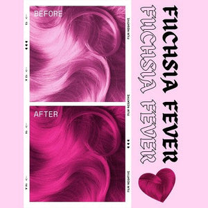 Manic Panic Love Colors Fuchsia Fever Temporary Hair Color Pink 8 fl oz