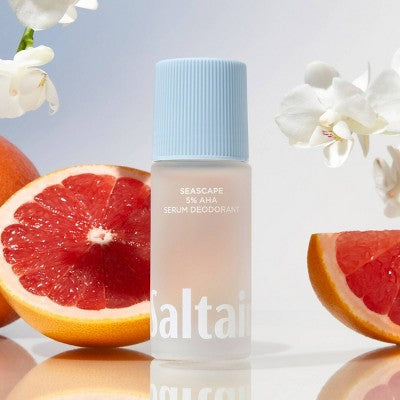 Saltair 5% AHA Serum Roll-On Deodorant Seascape 1.7 floz - New