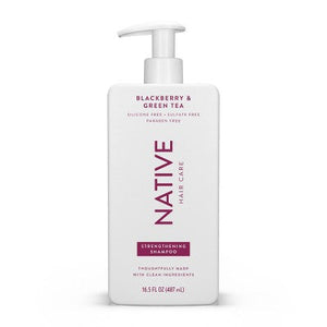 Native Blackberry & Green Tea Strengthening Hair Shampoo 16.5 fl oz - New