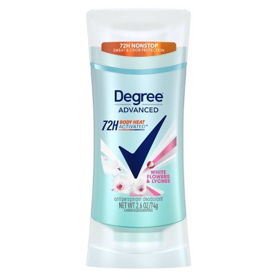 Degree Advanced White Flowers & Lychee 72 Hour Antiperspirant & Deodorant 2.6oz