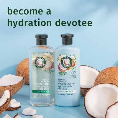 Herbal Essences Classic Hydrate Coconut Water & Jasmine Moisturizing Shampoo and Conditioner Set 27 fl oz