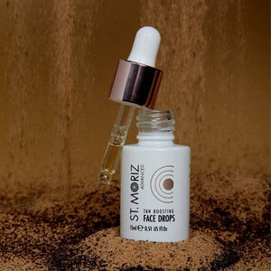 St. Moriz Facial Tan Boosting Serum Tanning Drops 0.51 fl oz