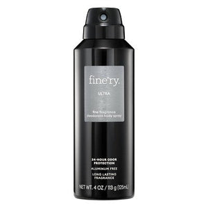 fine'ry. Men's Deodorant Spray Ultra 4oz - Imperfect Container