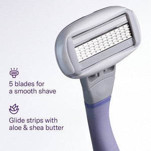 Flamingo Women's 5-Blade Razor Refills 8ct