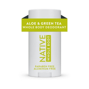 Native Sensitive Solid Deodorant for Women & Men Aloe & Green Tea