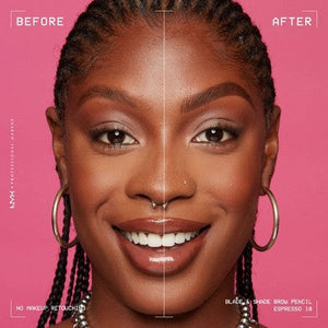 NYX Professional Makeup Brow Blade & Shade Nano Mechanical Brow Pencil Espresso 0.002oz - Imperfect Box