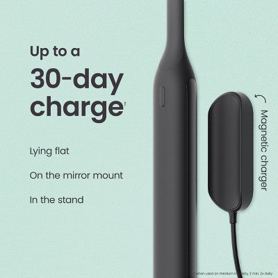 Quip Ultra Next Generation Smart Sonic Electric Toothbrush Onyx