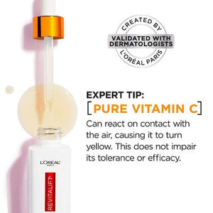 L'Oreal Paris Revitalift 12% Vitamin C + E + Salicylic Serum 1 fl oz - Imperfect Box