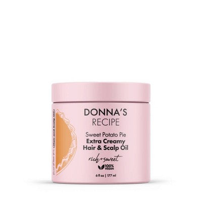 Donna's Recipe Sweet Potato Pie Hair Scalp Oil 6 fl oz