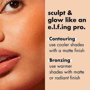 e.l.f. Primer-Infused Matte Bronzer Fresh Tan 0.35oz