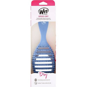 Wet Brush Speed Dry Detangler Hair Brush Solid Sky Blue