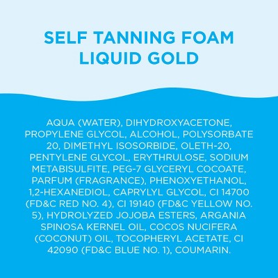 Bondi Sands Liquid Gold Self Tanning Foam 6.76 fl oz - New