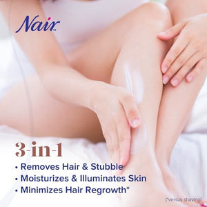 Nair Hair Remover Beauty Treatment Charcoal Clay Leg Mask 8.0oz