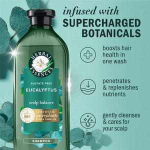 Herbal Essences Sulfate Free Eucalyptus Shampoo for Dry Scalp 13.5 fl oz