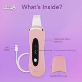 Spa Sciences LELA Ultrasonic Skin Scrubber Spatula Pink - Imperfect Box
