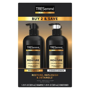 Tresemme Rich Moisture Shampoo and Conditioner 2 ct