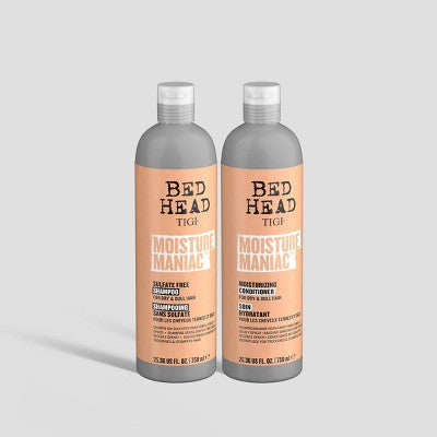 TIGI Bed Head Moisture Maniac Moisturizing Shampoo and Conditioner 25.36 fl oz 2ct