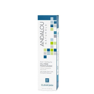 Andalou Naturals Clear Skin Acai + Kombucha Oil-Free Moisturizer 2.1 fl oz