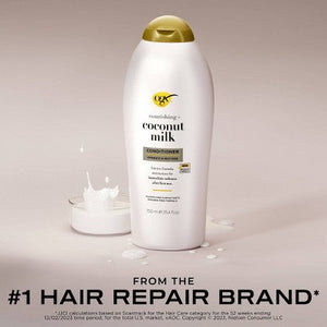 OGX Nourishing Coconut Milk Conditioner 25.4 fl oz - Imperfect Container