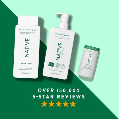 Native Solid Deodorant for Men and Women in Plastic-Free Packaging