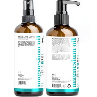 ArtNaturals Magnesium Oil Spray and Body Lotion Duo 2ct