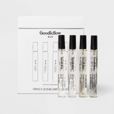 Goodfellow &Co Cologne Sampler Set 0.5 fl oz/4ct