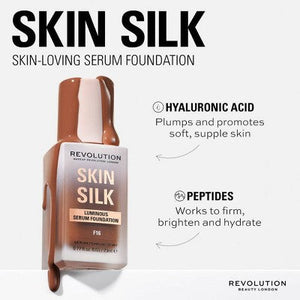 Makeup Revolution Skin Silk Serum Foundation 17NC 0.77 fl oz - New