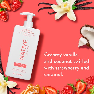 Native Berries Vanilla Cream Volumizing Shampoo 16.5 fl oz