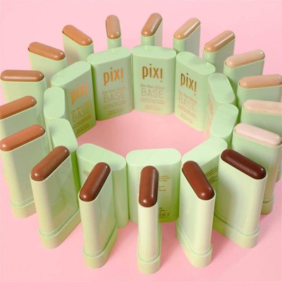 Pixi by Petra On-the-Glow BASE Foundation Tan 0.6oz - Imperfect Box