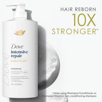 Dove Beauty Intensive Repair Hair Shampoo Pump 28 fl oz