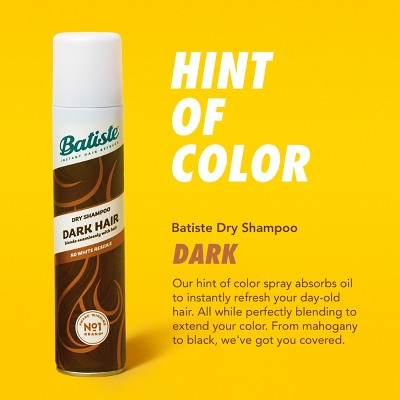 Batiste Dark Brown Dry Shampoo 5.71oz Imperfect Container