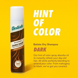 Batiste Dark Brown Dry Shampoo 5.71oz Imperfect Container