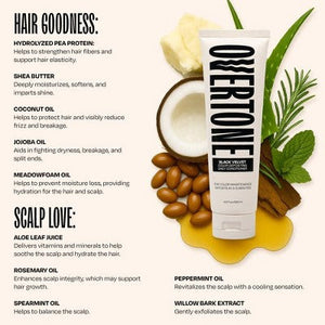 Overtone Black Velvet Semi-Permanent Hair Color Conditioner 4.5 oz