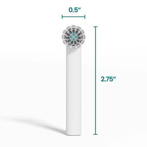 Quip Rev Oscillating Brush Head Refill White 2-Pack Imperfect Box