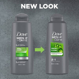 Dove Men+Care Fortifying 2-in-1 Shampoo and Conditioner 20.4 fl oz
