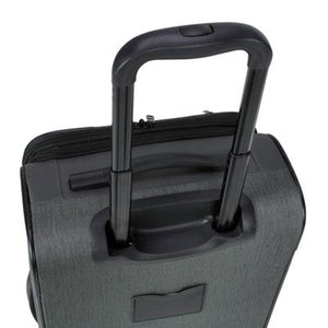 Skyline 24" Medium Checked Softside Luggage Spinner Suitcase Zip Closure