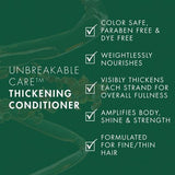 Nexxus Unbreakable Care Biotin Conditioner For Fine & Thin Hair 13.5 fl oz - New