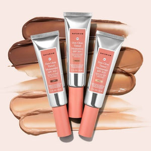 Naturium Tinted Dew Glow Moisturizer SPF 50 1.7 fl oz Light - Imperfect Box