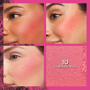 L'Oreal Paris Infallible 24H Fresh Wear Blush Powder 10 Confident Pink