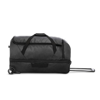 High Sierra 28" Wheeled Drop Bottom Duffel Bag - Black Graphic