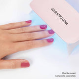 Dashing Diva Glaze Semi-Cured Gel Nail Polish Strips Unicorn Glaze 32ct