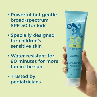 Blue Lizard Kids Mineral-Based Sunscreen Lotion SPF 50 5 fl oz