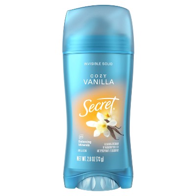 Secret Invisible Solid Antiperspirant & Deodorant Vanilla Scent 2.6oz