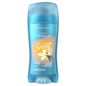 Secret Invisible Solid Antiperspirant & Deodorant Vanilla Scent 2.6oz
