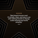 MANSCAPED The Beard Hedger SkinSafe Cordless Beard Trimmer, Waterproof Clippers for Facial Hair Shaving - Imperfect Box