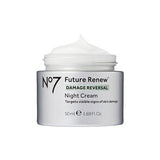 No7 Future Renew Damage Face Moisturizing Night Cream 1.69 fl oz - Imperfect Box
