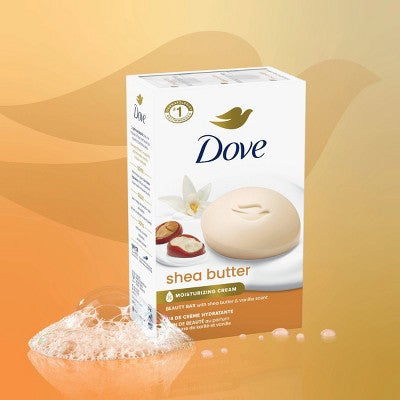 Dove Beauty Purely Pampering Shea Butter with Warm Vanilla Soap 8-Pack
