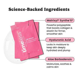 Timeless Skin Care Matrixyl Synthe Serum Pouches 28ct - New